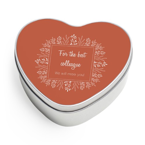 Cookie Tin Heart