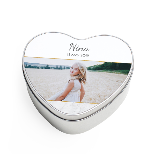 Keksdose herzförmig