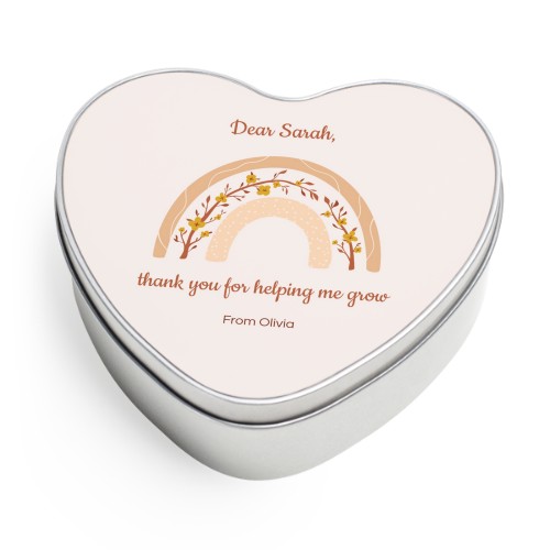 Cookie Tin Heart Cookie Tin Heart
