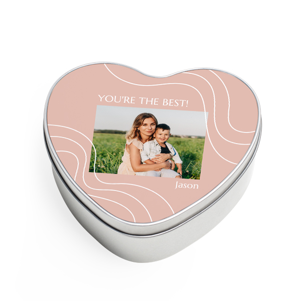Cookie Tin Heart Cookie Tin Heart