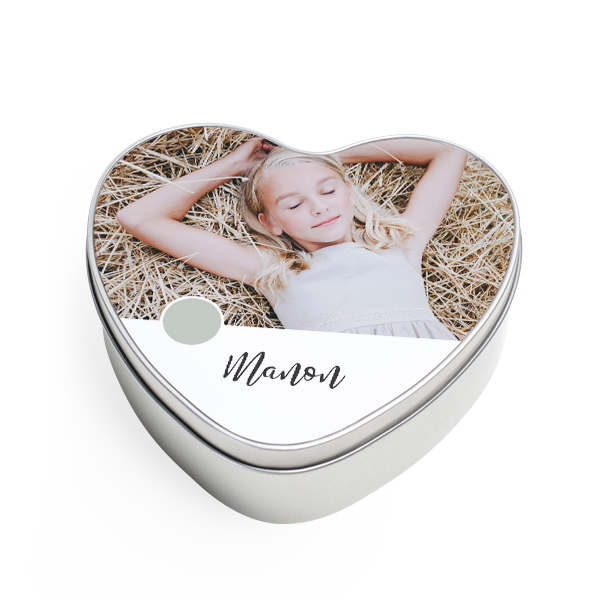 Cookie Tin Heart Cookie Tin Heart