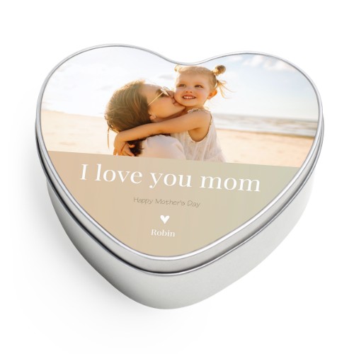 Cookie Tin Heart Cookie Tin Heart