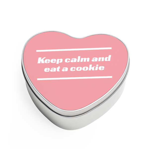 Cookie Tin Heart Cookie Tin Heart