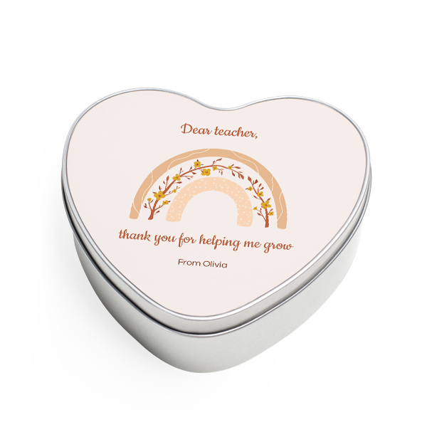 Cookie Tin Heart Cookie Tin Heart