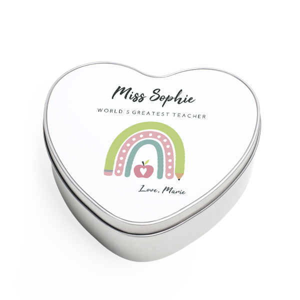 Cookie Tin Heart Cookie Tin Heart