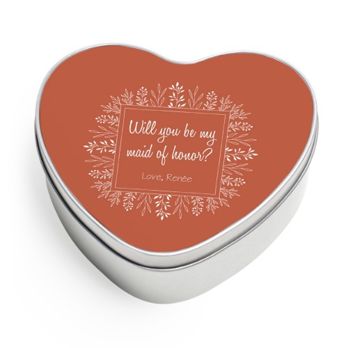 Cookie Tin Heart Cookie Tin Heart