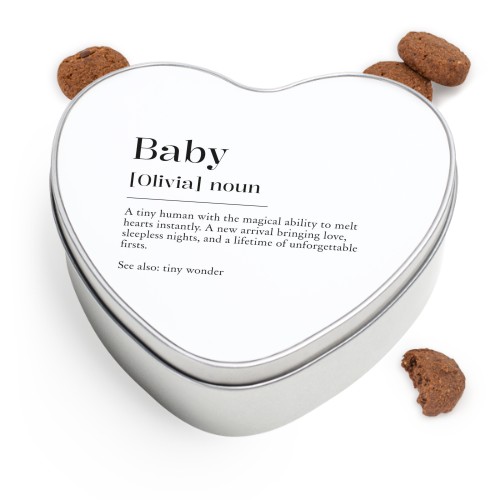 Cookie Tin Heart with Generous cookies