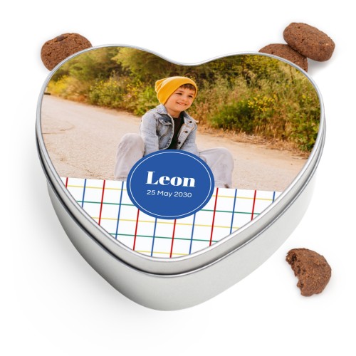 Cookie Tin Heart with Generous cookies