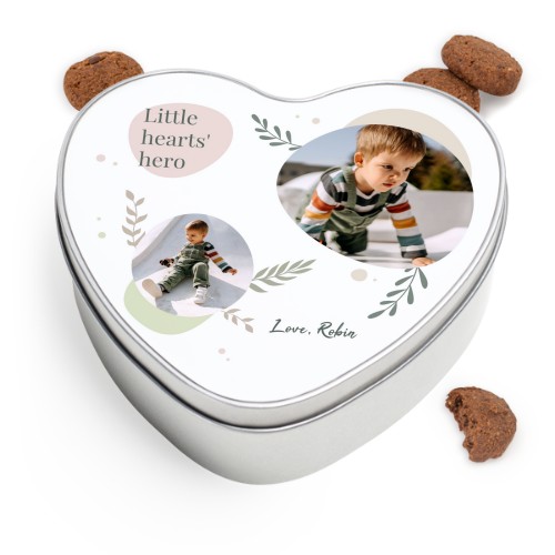 Cookie Tin Heart with Generous cookies