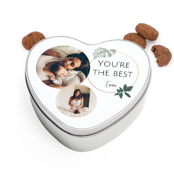 BoĂźte Ă biscuits coeur avec biscuits Generous BoĂźte Ă biscuits coeur avec biscuits Generous