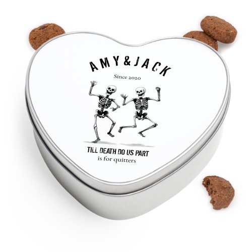 Cookie Tin Heart with Generous cookies