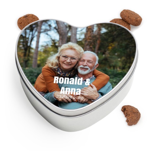 Kagedåse Hjerte med Generous kiks Kagedåse Hjerte med Generous kiks