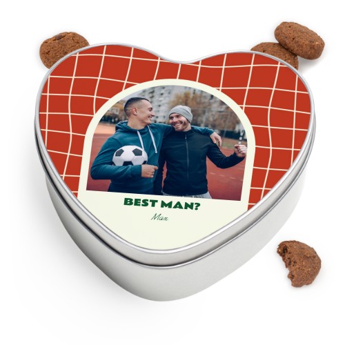 Boîte à biscuits coeur avec biscuits Generous 