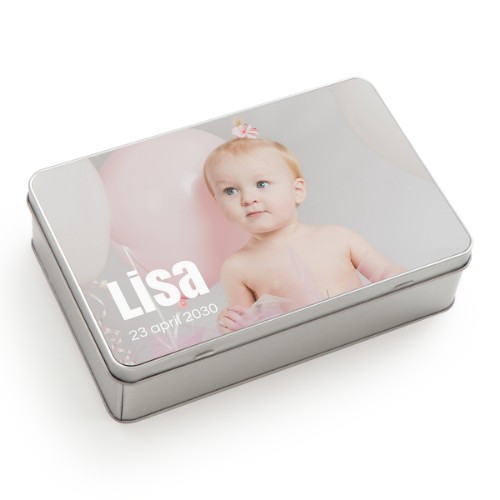 Cookie Tin Rectangle Cookie Tin Rectangle