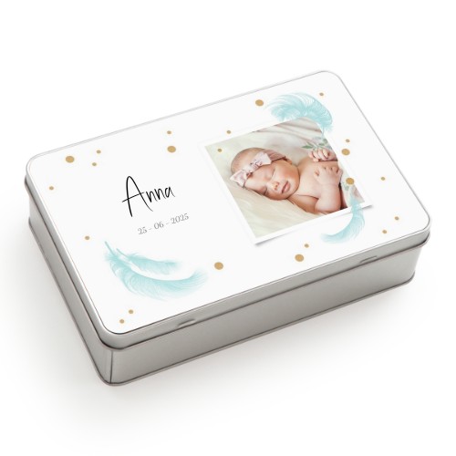 Feathers and golden sparkles