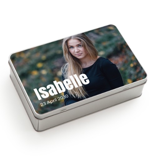 Cookie Tin Rectangle