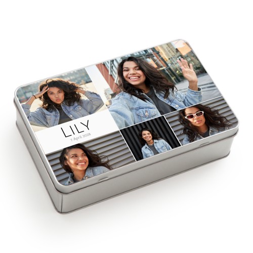 Minimalistische Fotocollage