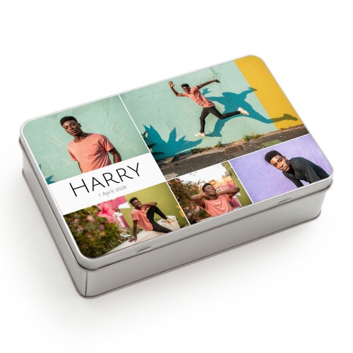 Minimalistisk fotocollage