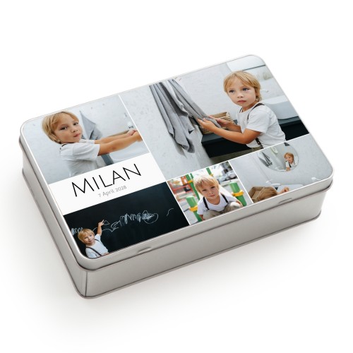 Cookie Tin Rectangle Cookie Tin Rectangle