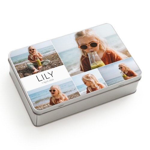 Cookie Tin Rectangle Cookie Tin Rectangle