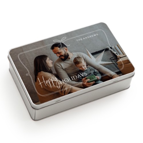 Cookie Tin Rectangle Cookie Tin Rectangle