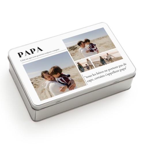 Boîte à biscuits Rectangle