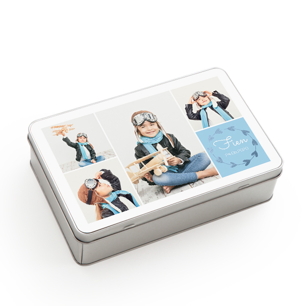 Boîte à biscuits Rectangle