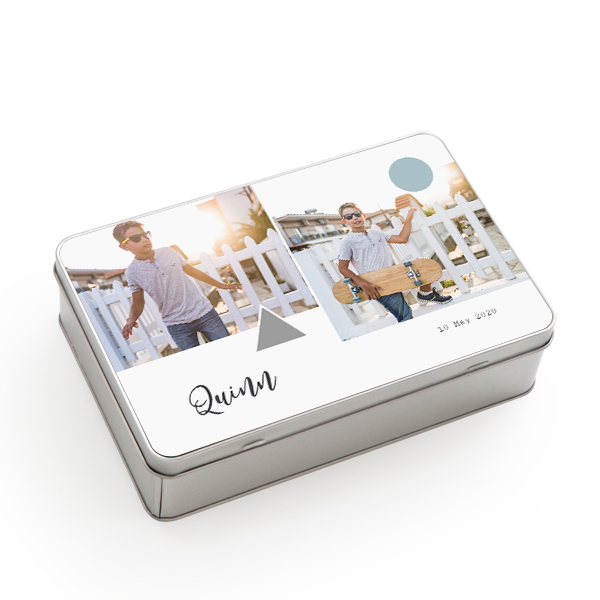 Cookie Tin Rectangle Cookie Tin Rectangle