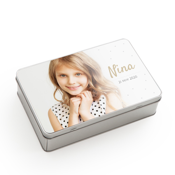 Cookie Tin Rectangle Cookie Tin Rectangle