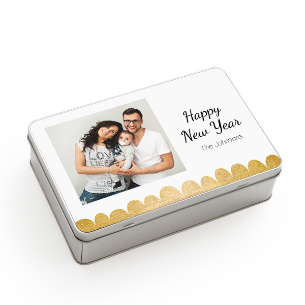 Cookie Tin Rectangle Cookie Tin Rectangle