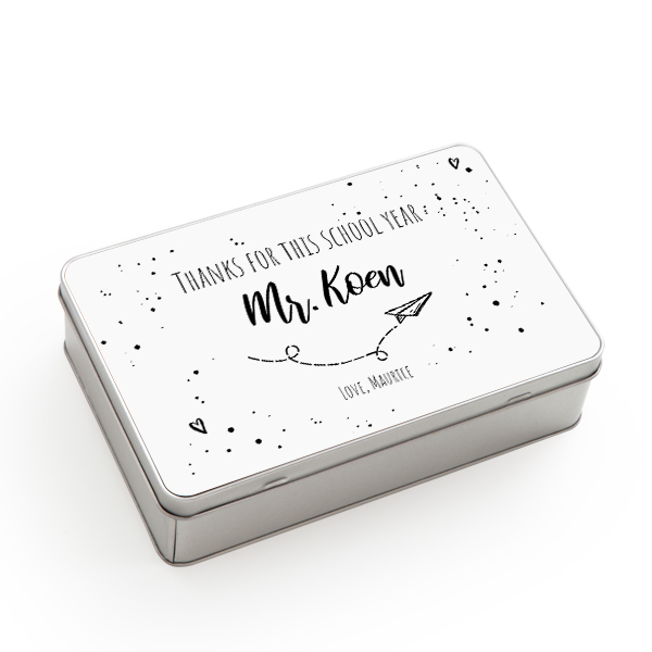 Cookie Tin Rectangle