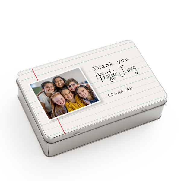 Cookie Tin Rectangle