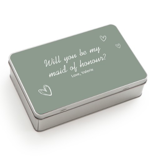 Boîte à biscuits Rectangle