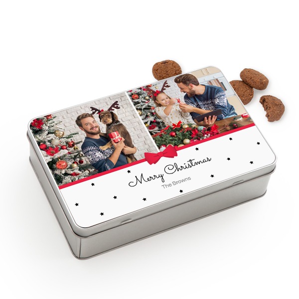 Cookie Tin Rectangle with Generous cookies Cookie Tin Rectangle with Generous cookies