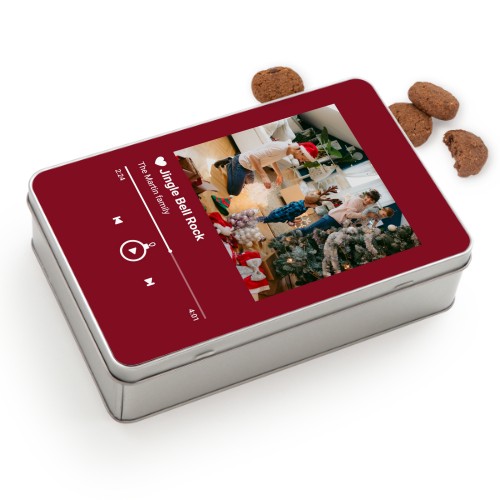 Rechteckige Keksdose mit Generous Keksen Rechteckige Keksdose mit Generous Keksen