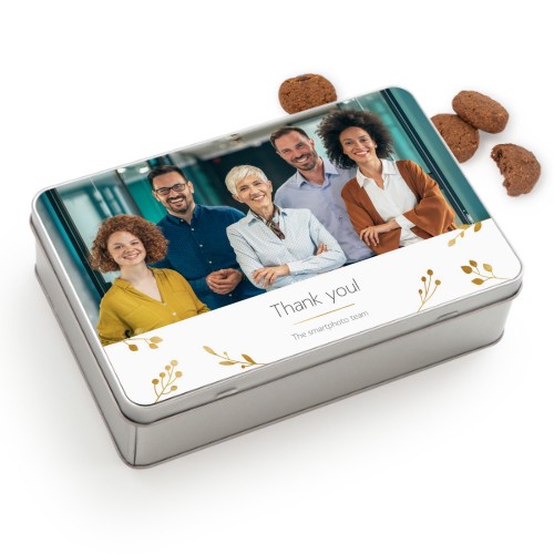 Kakburk Rektangulär med Generous-kex