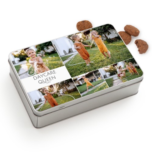 Koekjestrommel Rechthoekig met Generous koekjes