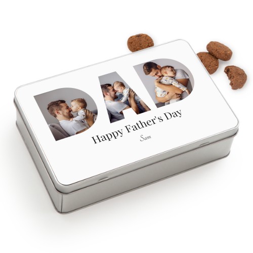 Cookie Tin Rectangle with Generous cookies