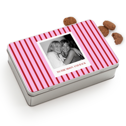 Cookie Tin Rectangle with Generous cookies