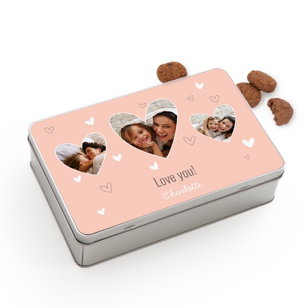 Koekjestrommel Rechthoekig met Generous koekjes Koekjestrommel Rechthoekig met Generous koekjes