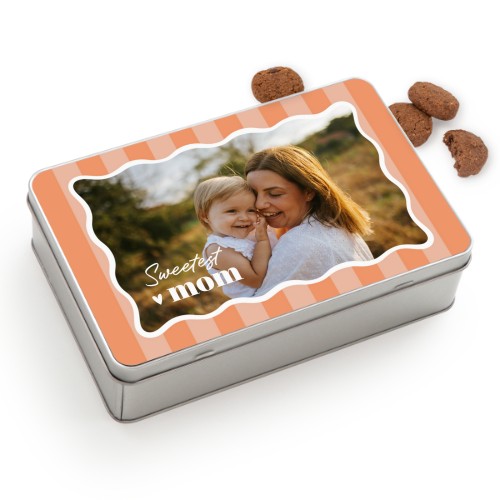 Kakburk Rektangulär med Generous-kex