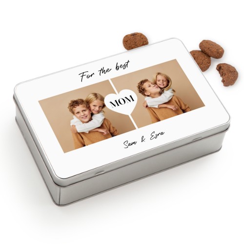 Cookie Tin Rectangle with Generous cookies
