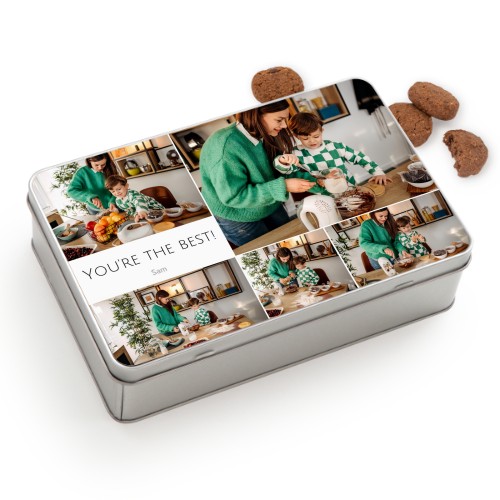 Kagedåse Rektangulær med Generous kiks