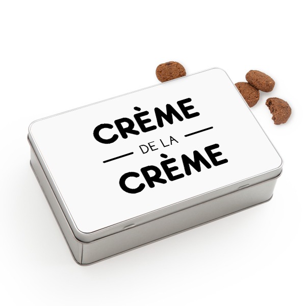 Koekjestrommel Rechthoekig met Generous koekjes