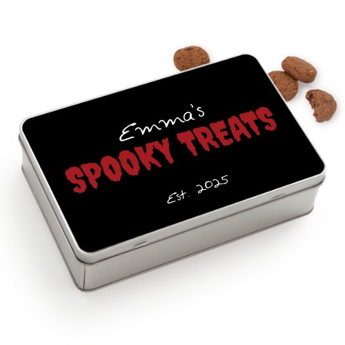 Cookie Tin Rectangle with Generous cookies Cookie Tin Rectangle with Generous cookies