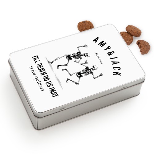 Cookie Tin Rectangle with Generous cookies