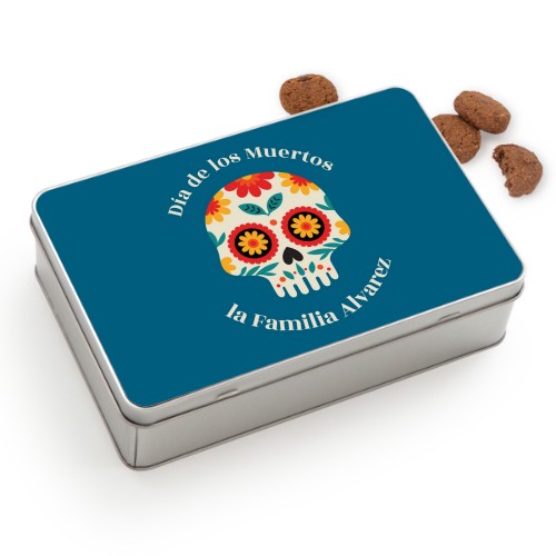 Cookie Tin Rectangle with Generous cookies Cookie Tin Rectangle with Generous cookies