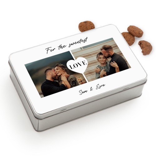 Cookie Tin Rectangle with Generous cookies