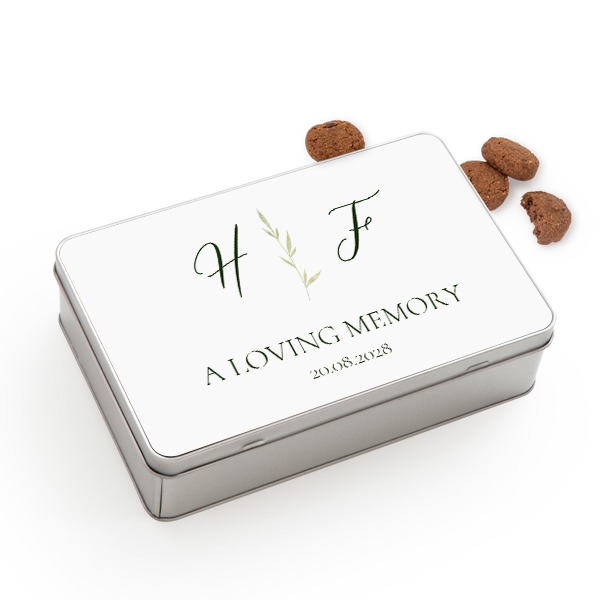 Cookie Tin Rectangle with Generous cookies Cookie Tin Rectangle with Generous cookies