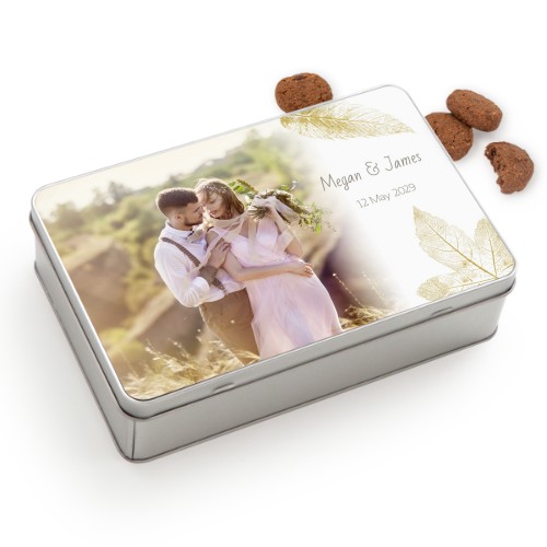 Koekjestrommel rechthoekig met Generous koekjes Koekjestrommel rechthoekig met Generous koekjes